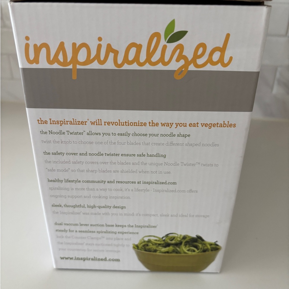 Inspiralizer Vegetable Spiralizer New in box - Picture 2 of 5